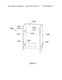 Waste receptacle with improved venting system and deodorizing system diagram and image