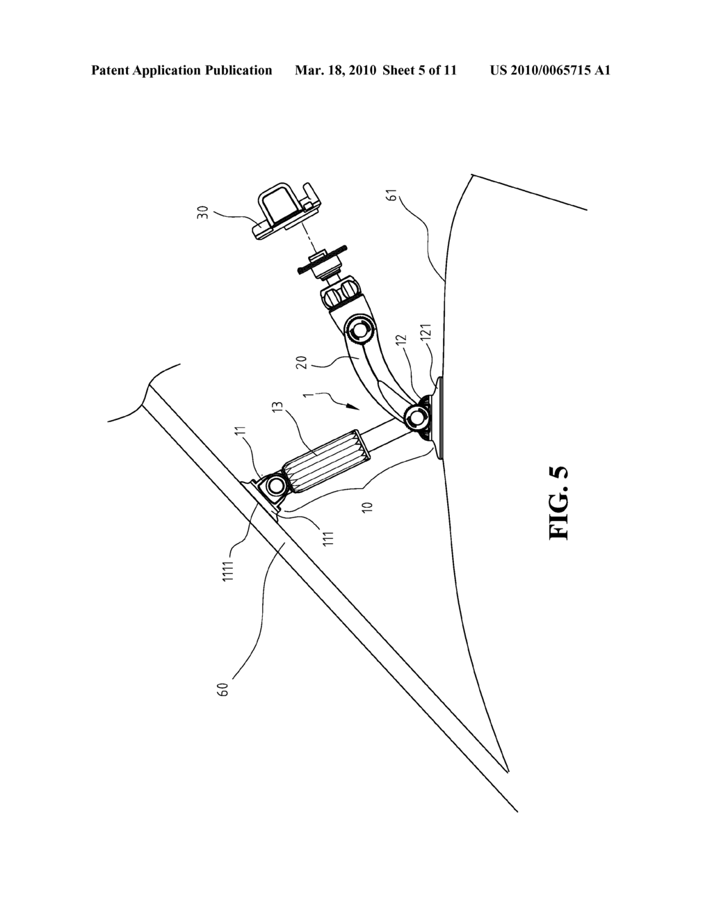 Support Connecting Apparatus For Using Inside Vehicles - diagram, schematic, and image 06