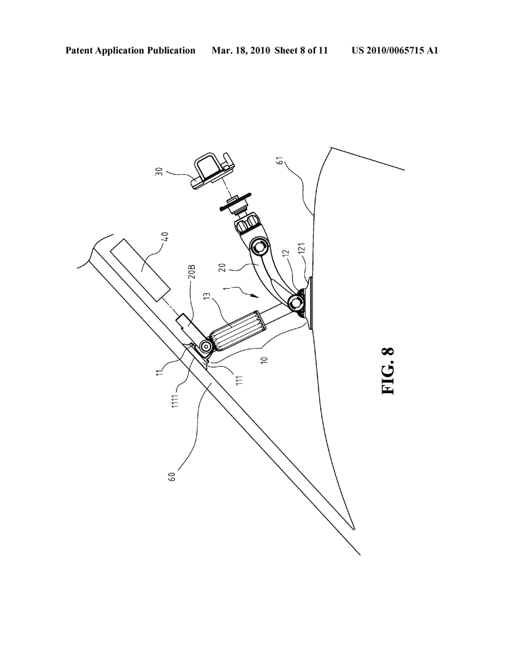 Support Connecting Apparatus For Using Inside Vehicles - diagram, schematic, and image 09