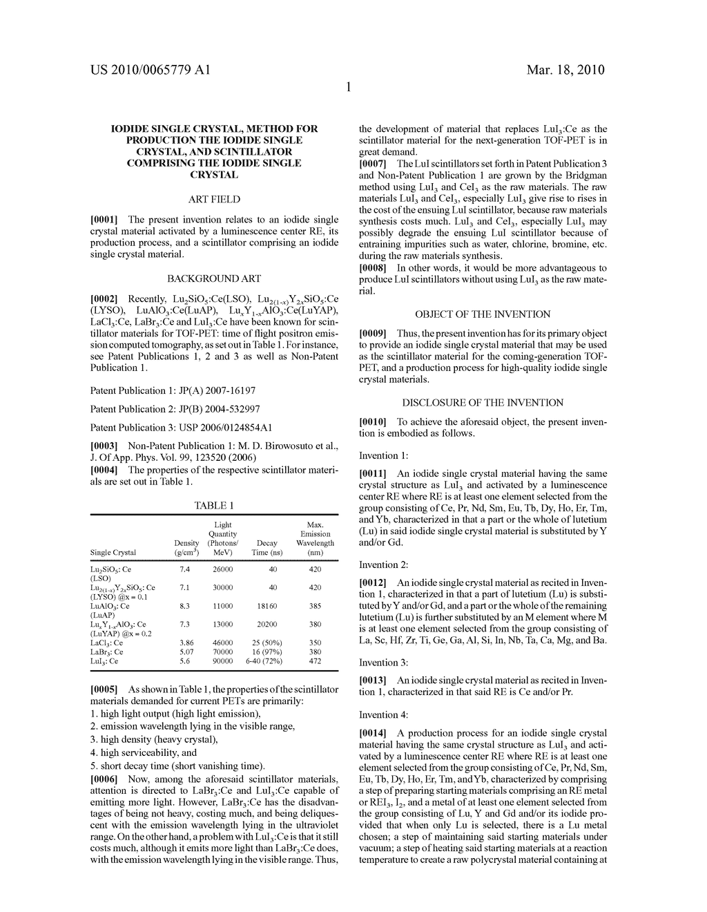 Iodide single crystal, method for production the iodide single crystal, and scintillator comprising the iodide single crystal - diagram, schematic, and image 06