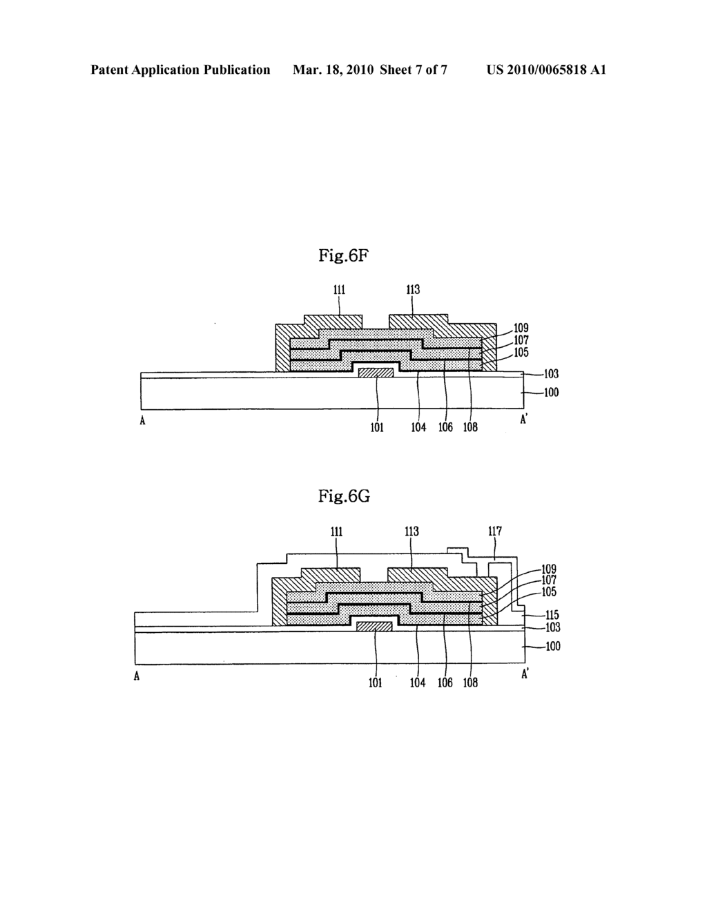 Layers and patterns of nanowire or carbon nanotube using chemical self assembly and fabricating method in liquid crystal display device thereby - diagram, schematic, and image 08