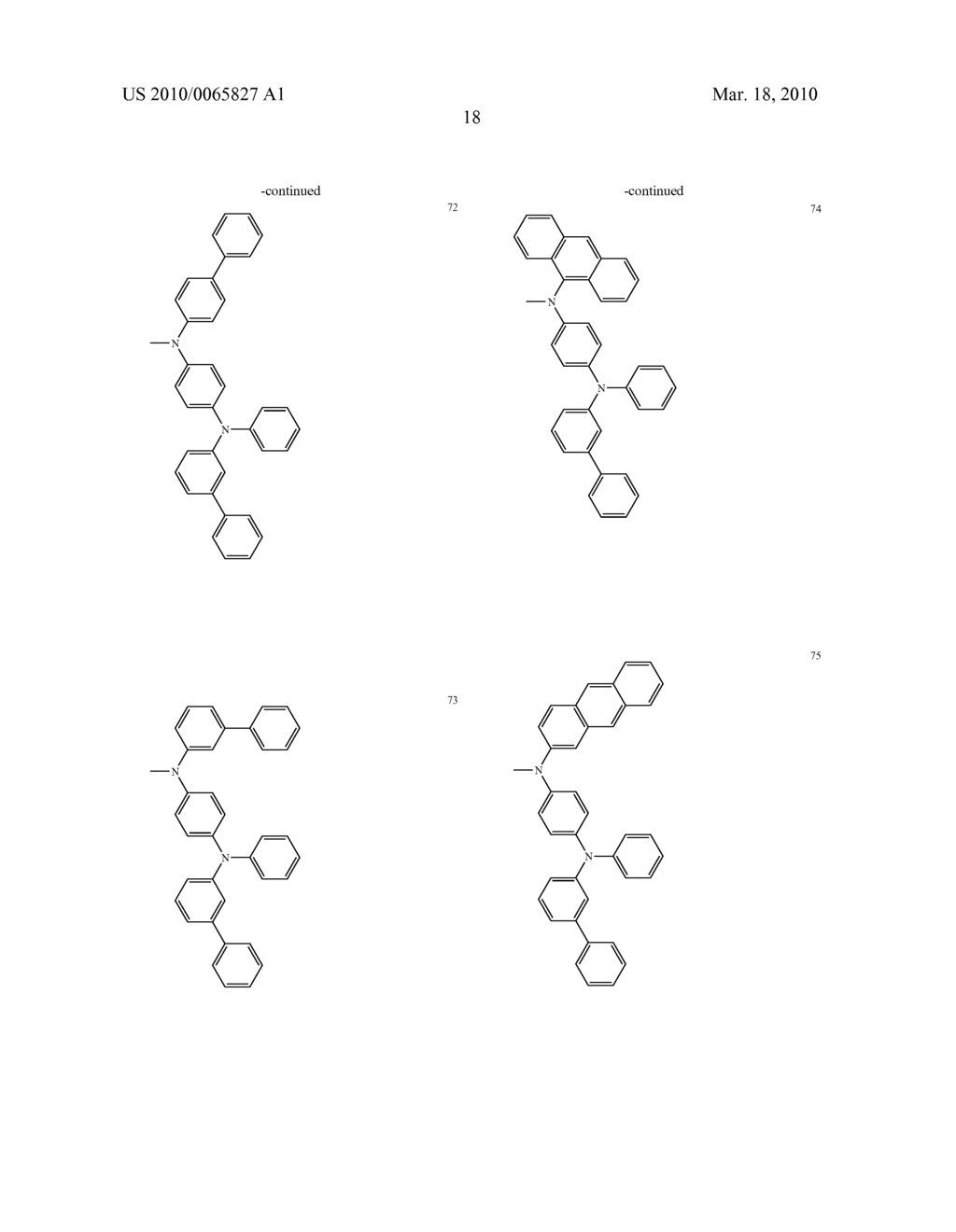 COMPOUNDS AND ORGANIC LIGHT EMITTING DIODE USING THE SAME - diagram, schematic, and image 20