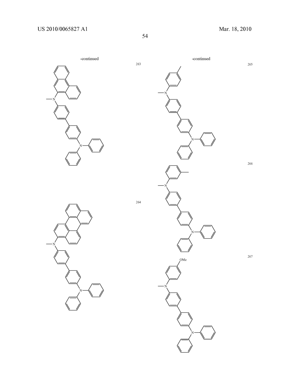 COMPOUNDS AND ORGANIC LIGHT EMITTING DIODE USING THE SAME - diagram, schematic, and image 56