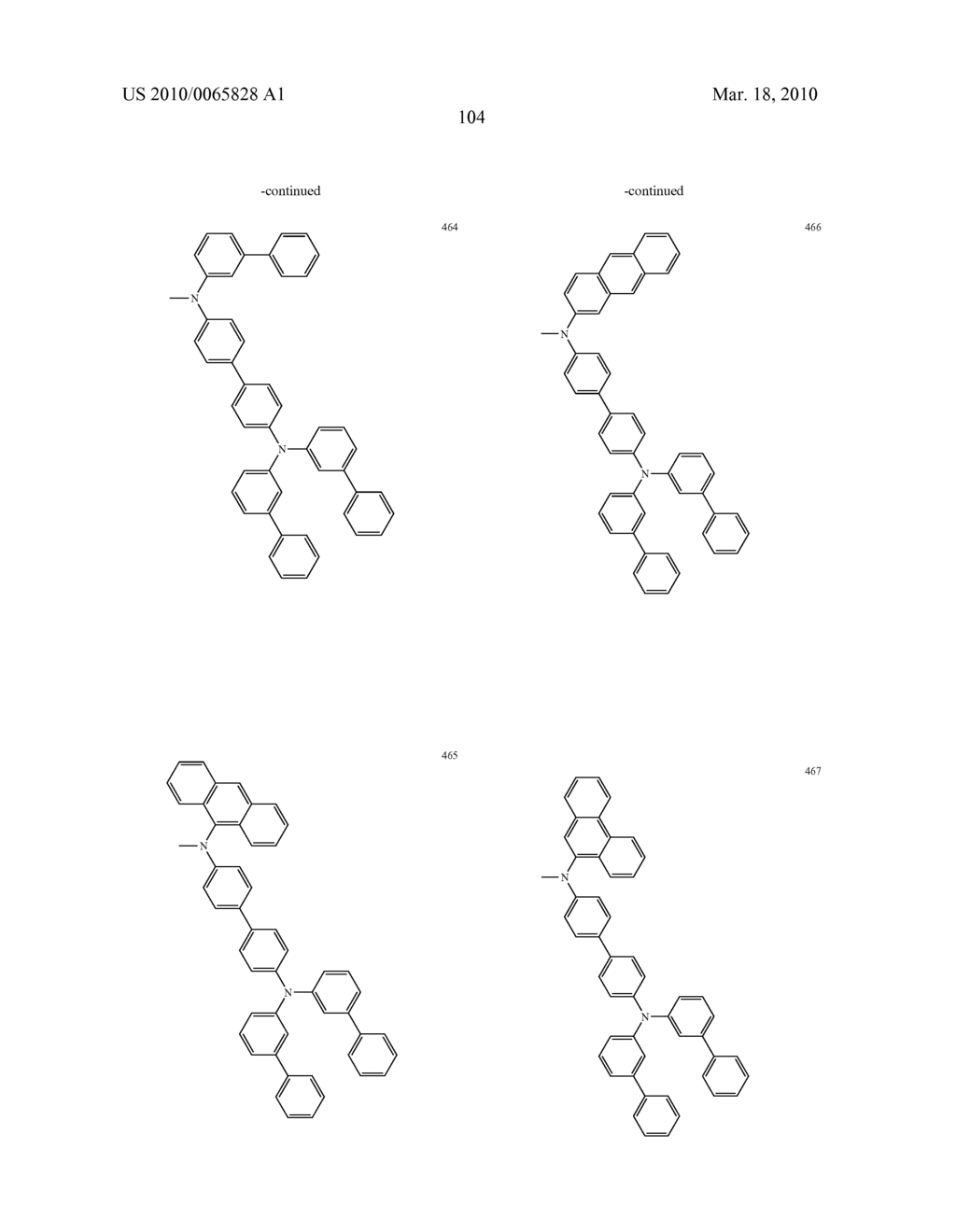  COMPOUNDS AND ORGANIC LIGHT EMITTING DIODE USING THE SAME - diagram, schematic, and image 106