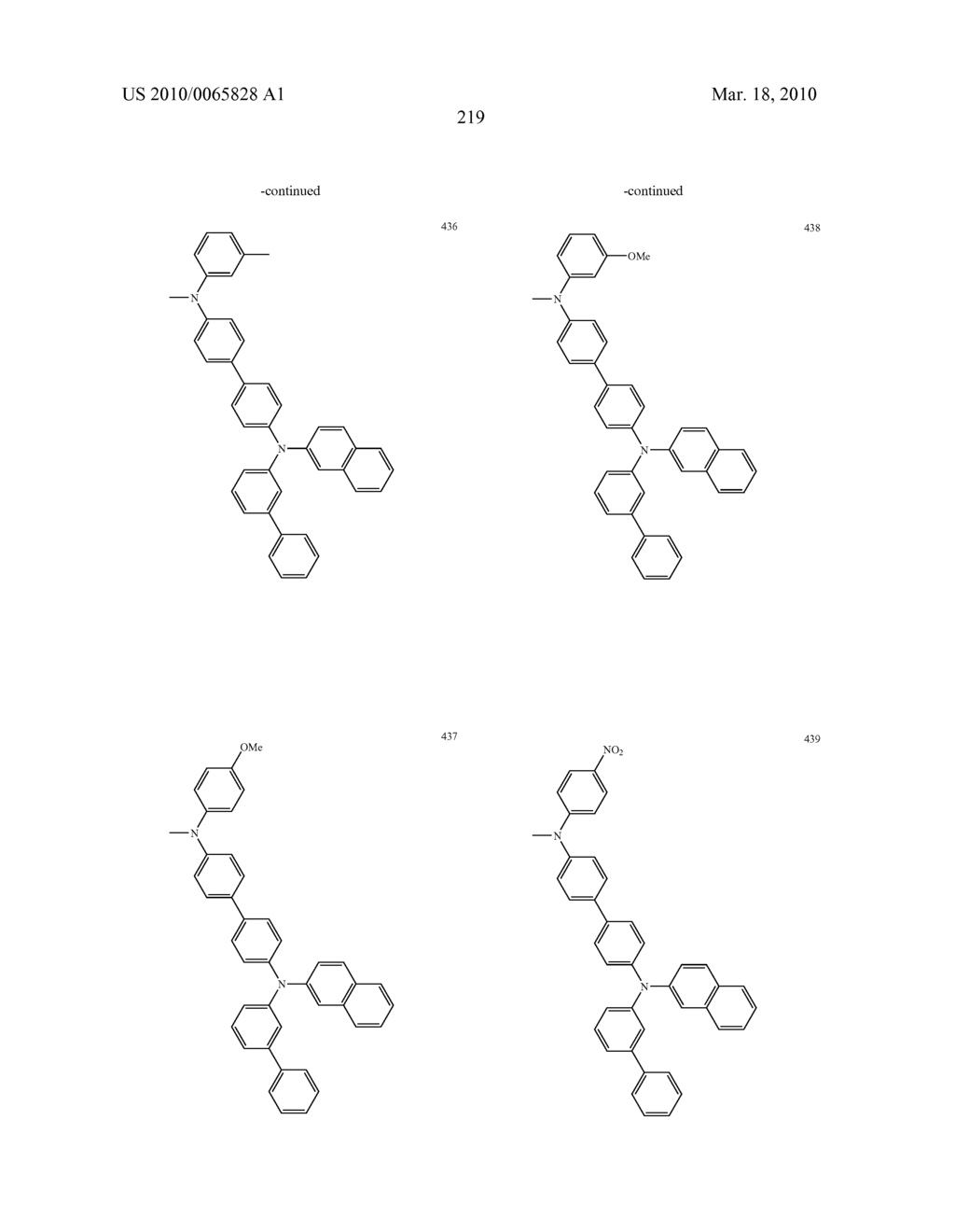  COMPOUNDS AND ORGANIC LIGHT EMITTING DIODE USING THE SAME - diagram, schematic, and image 221