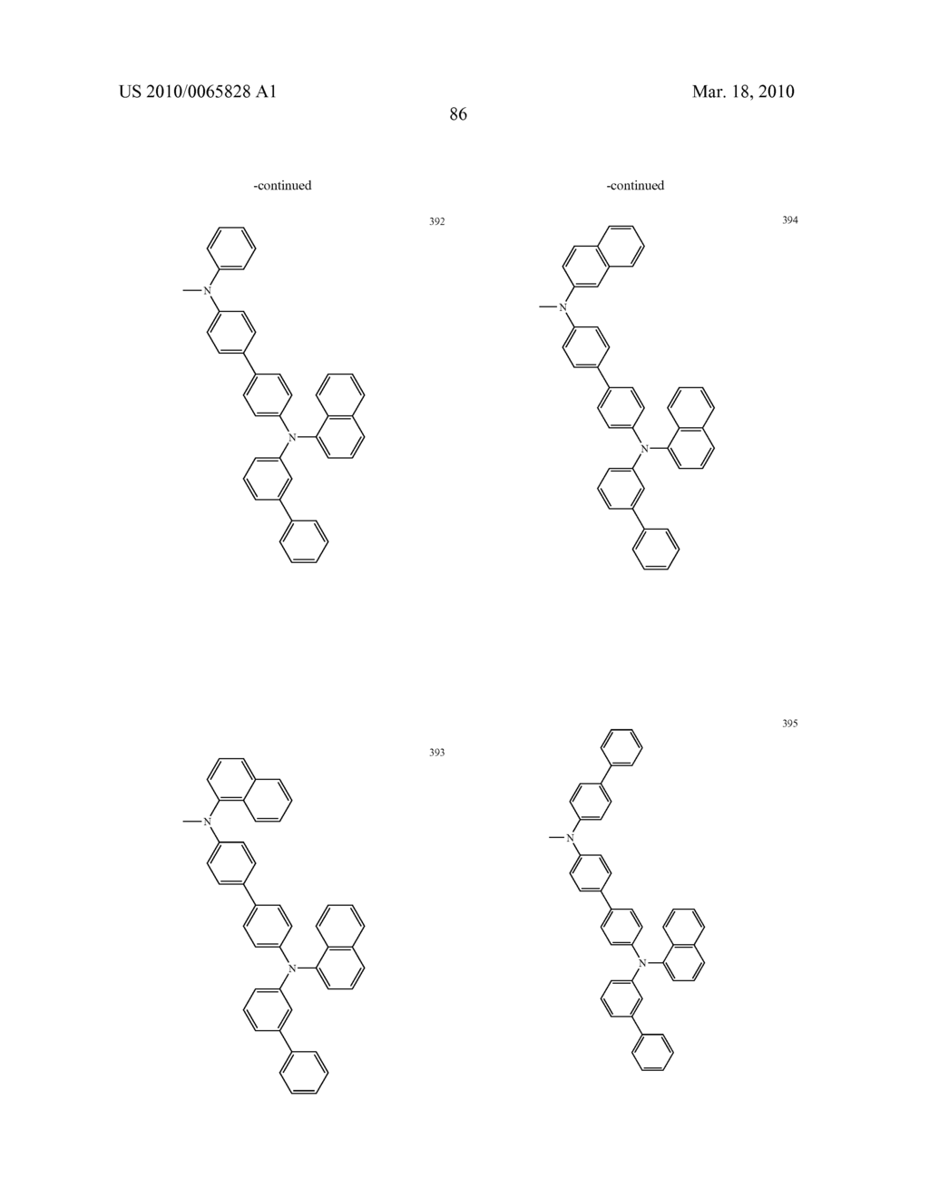  COMPOUNDS AND ORGANIC LIGHT EMITTING DIODE USING THE SAME - diagram, schematic, and image 88