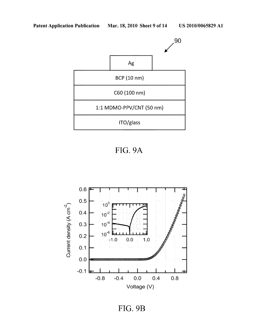 POLYMER WRAPPED CARBON NANOTUBE NEAR-INFRARED PHOTOVOLTAIC DEVICES - diagram, schematic, and image 10