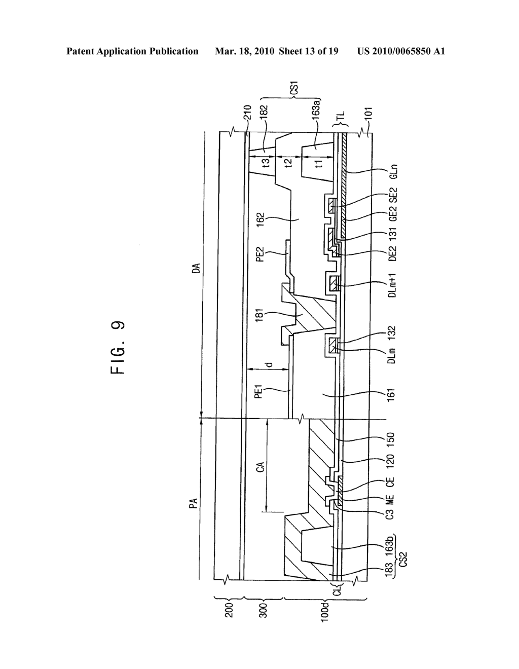 ARRAY SUBSTRATE AND METHOD OF MANUFACTURING THE SAME - diagram, schematic, and image 14