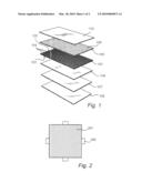 LIGHT-EMITTING DEVICE COMPRISING AN ELASTOMERIC LAYER diagram and image