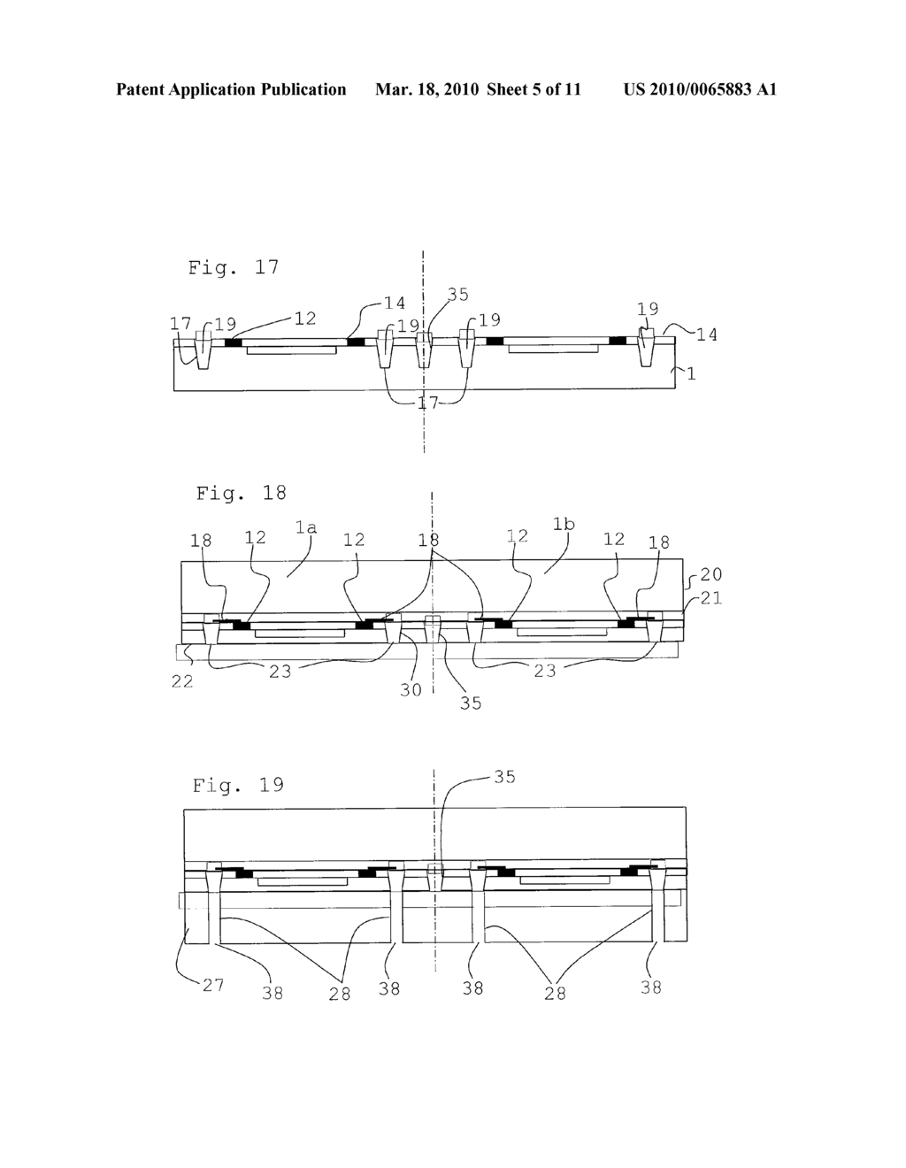 PROCESS FOR MAKING CONTACT WITH AND HOUSING INTEGRATED CIRCUITS - diagram, schematic, and image 06