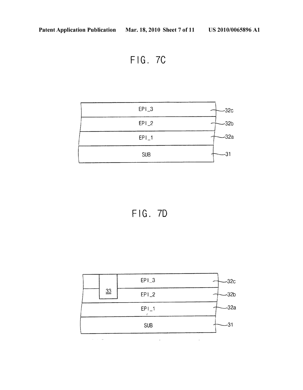 Image sensor including a pixel cell having an epitaxial layer, system having the same, and method of forming a pixel cell - diagram, schematic, and image 08