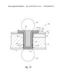 MICROFEATURE WORKPIECES HAVING CONDUCTIVE INTERCONNECT STRUCTURES FORMED BY CHEMICALLY REACTIVE PROCESSES, AND ASSOCIATED SYSTEMS AND METHODS diagram and image