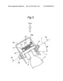 Arrangement for retaining a compliance bush assembly diagram and image