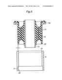 Arrangement for retaining a compliance bush assembly diagram and image