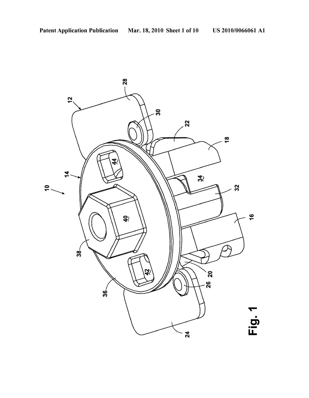 Air Bag Fastener Assembly - diagram, schematic, and image 02