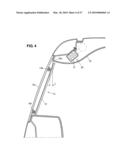 ATTACHMENT STRUCTURE OF CURTAIN-SHAPED COVER MEMBER OF VEHICLE diagram and image