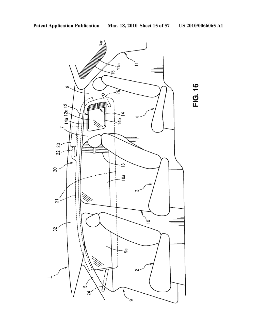 ATTACHMENT STRUCTURE OF CURTAIN-SHAPED COVER MEMBER OF VEHICLE - diagram, schematic, and image 16