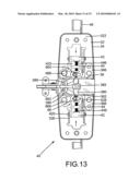 Connecting Device for Concealed-Type Top or Bottom Latch for Panic Exit Door Lock diagram and image