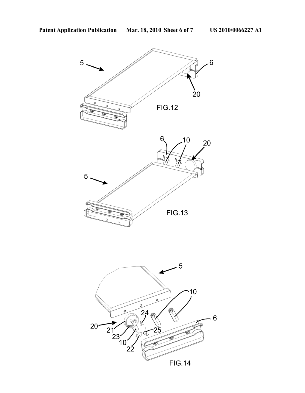 Mechanism For Moving Shelves of A Refrigeration Appliance and Refrigeration Appliance - diagram, schematic, and image 07