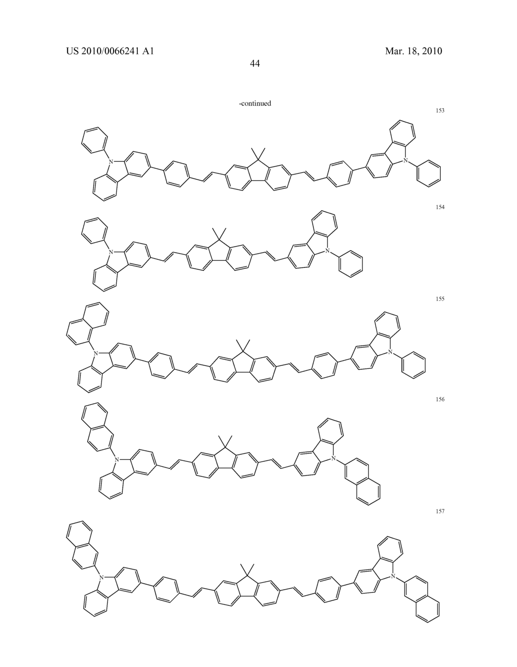 Novel organic electroluminescent compounds and organic electroluminescent device using the same - diagram, schematic, and image 47