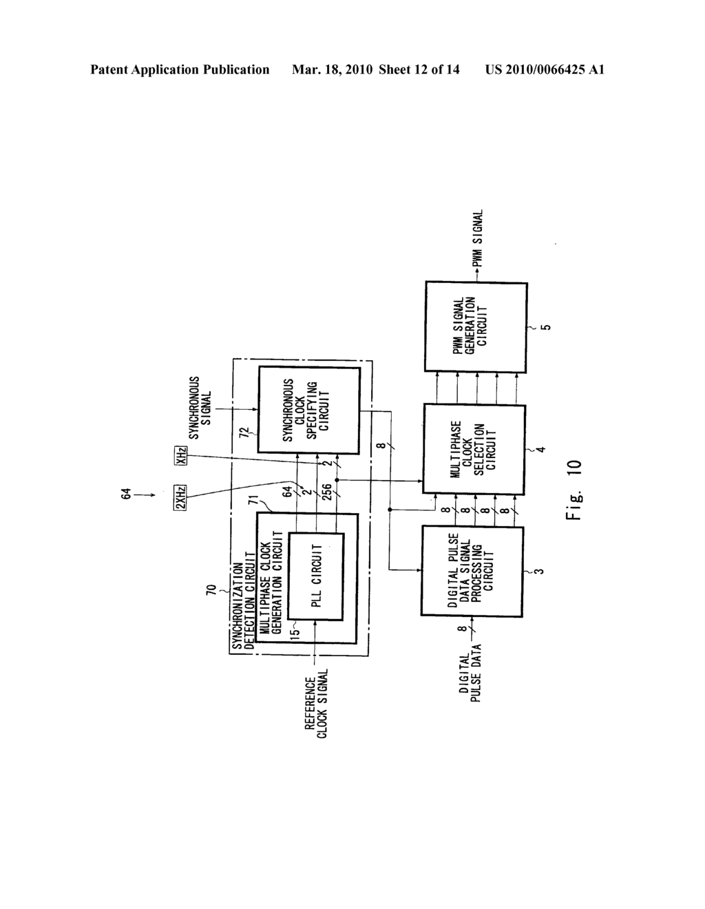 Synchronization detection circuit, pulse width modulation circuit using the same, and synchronization detection method - diagram, schematic, and image 13