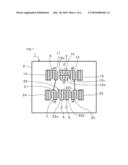 ACOUSTIC WAVE FILTER DEVICE diagram and image