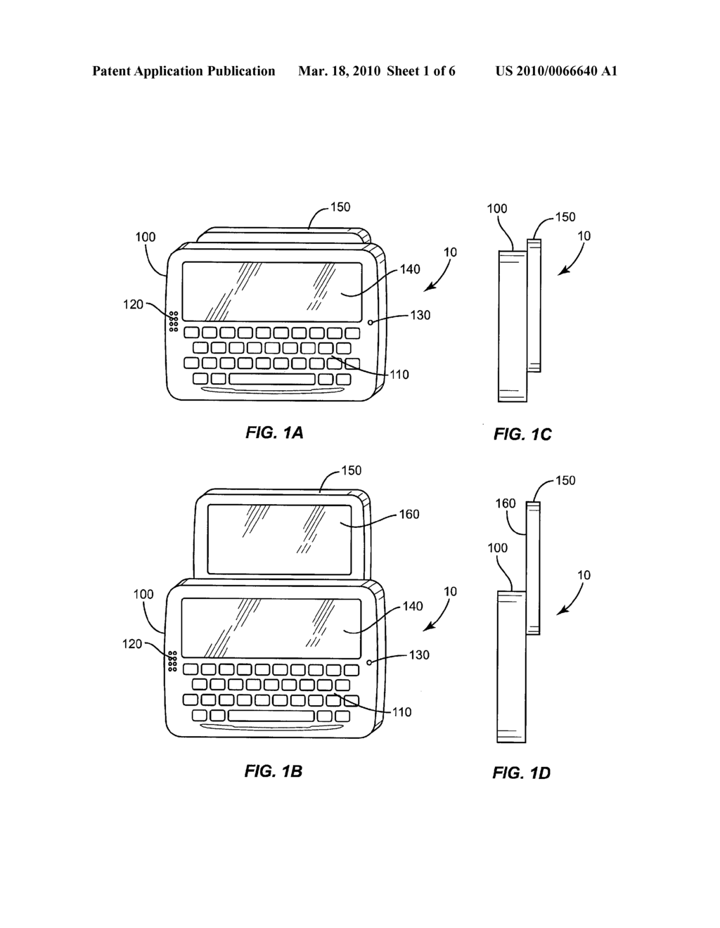 Electronic Device with Locking, Movable Displays - diagram, schematic, and image 02