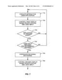 Electronic Device with Locking, Movable Displays diagram and image