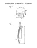 NAIL CHIP MOUNTED WITH IMAGE DISPLAY DEVICE AND DEDICATED CHARGER diagram and image