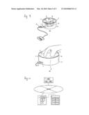 NAIL CHIP MOUNTED WITH IMAGE DISPLAY DEVICE AND DEDICATED CHARGER diagram and image