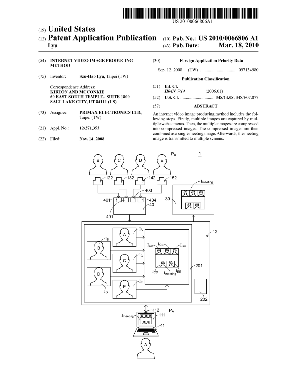 INTERNET VIDEO IMAGE PRODUCING METHOD - diagram, schematic, and image 01