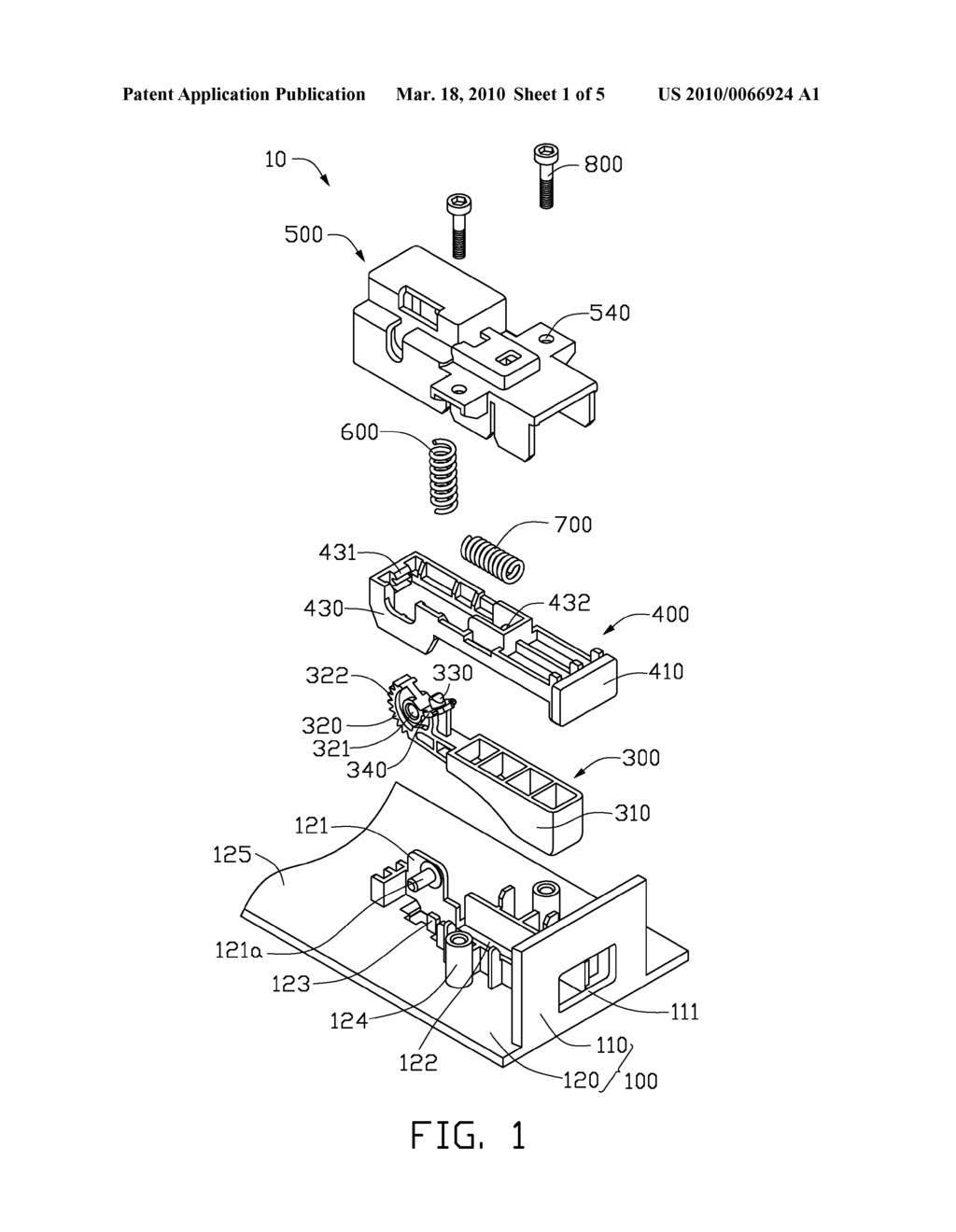 HEIGHT ADJUSTMENT APPARATUS FOR PROJECTOR - diagram, schematic, and image 02