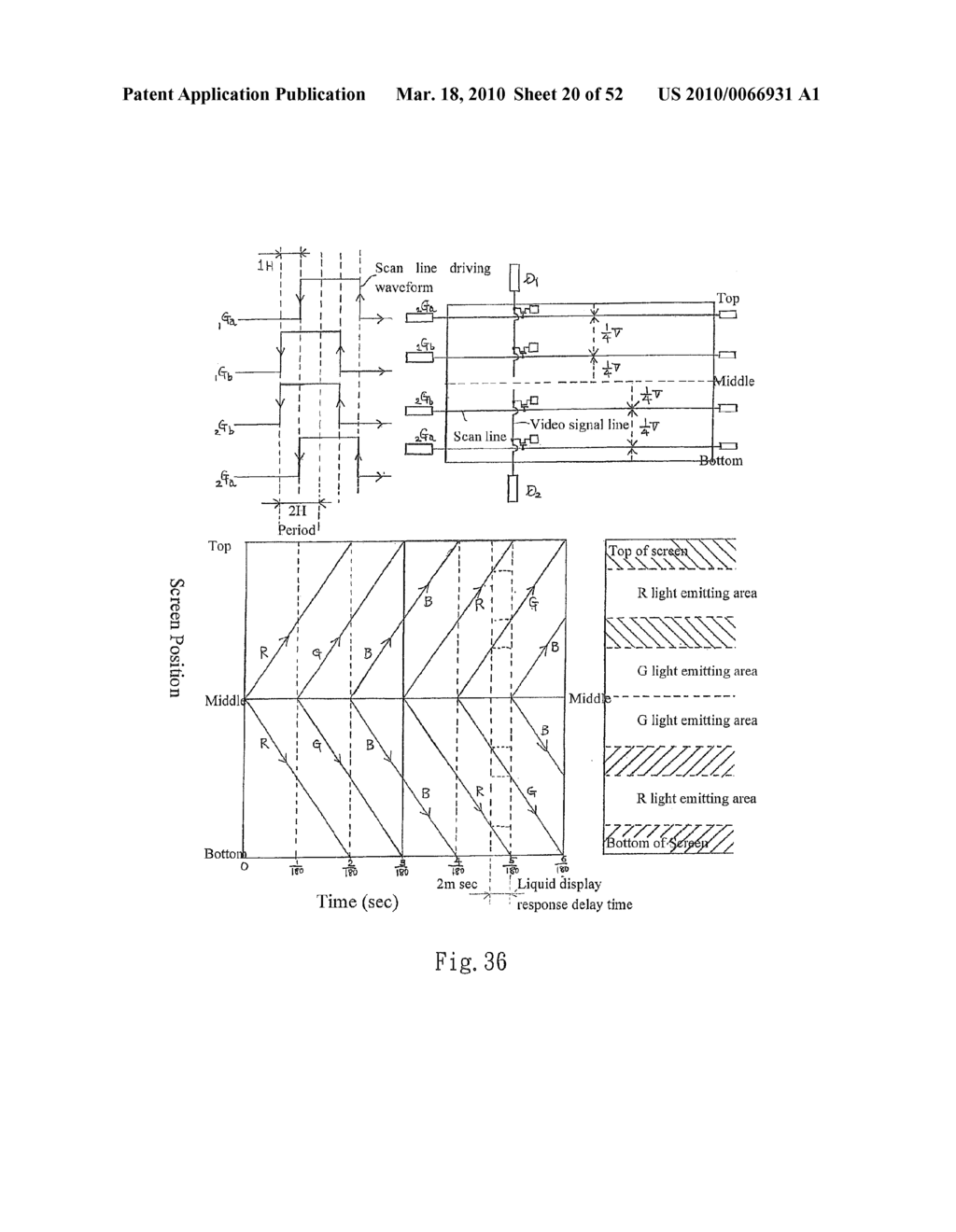 LOW-COST LARGE-SCREEN WIDE-ANGLE FAST-RESPONSE LIQUID CRYSTAL DISPLAY APPARATUS - diagram, schematic, and image 21