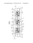 BACK LIGHT DEVICE, LIQUID CRYSTAL DISPLAY APPARATUS AND IMAGE DISPLAY APPARATUS USING THE SAME diagram and image