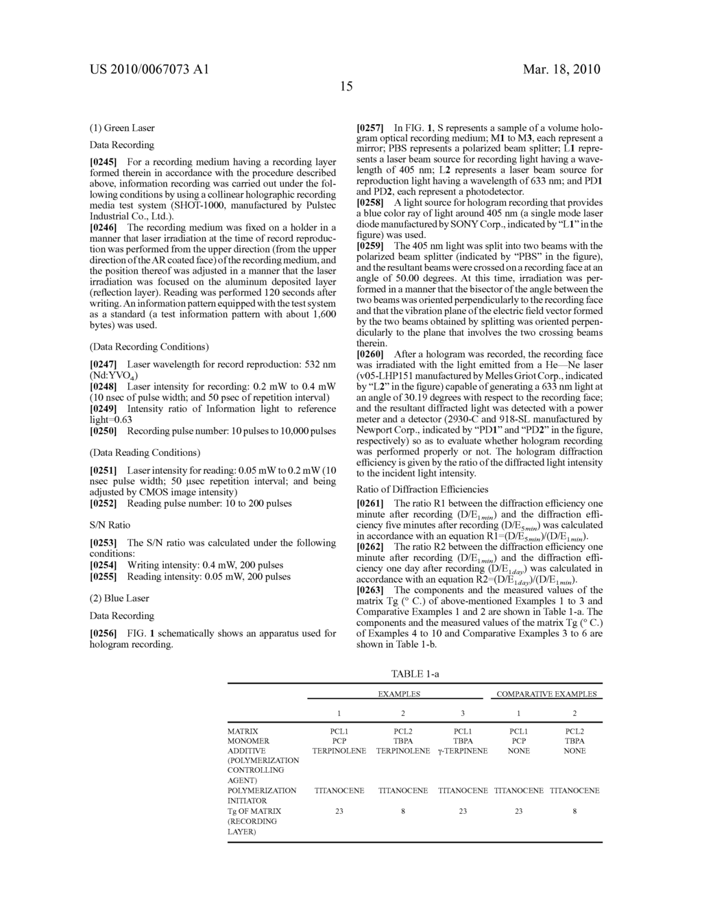 VOLUME HOLOGRAM OPTICAL RECORDING MEDIUM, COMPOSITION FOR VOLUME HOLOGRAM RECORDING LAYER FORMATION, AND VOLUME HOLOGRAM RECORDING MATERIAL - diagram, schematic, and image 19