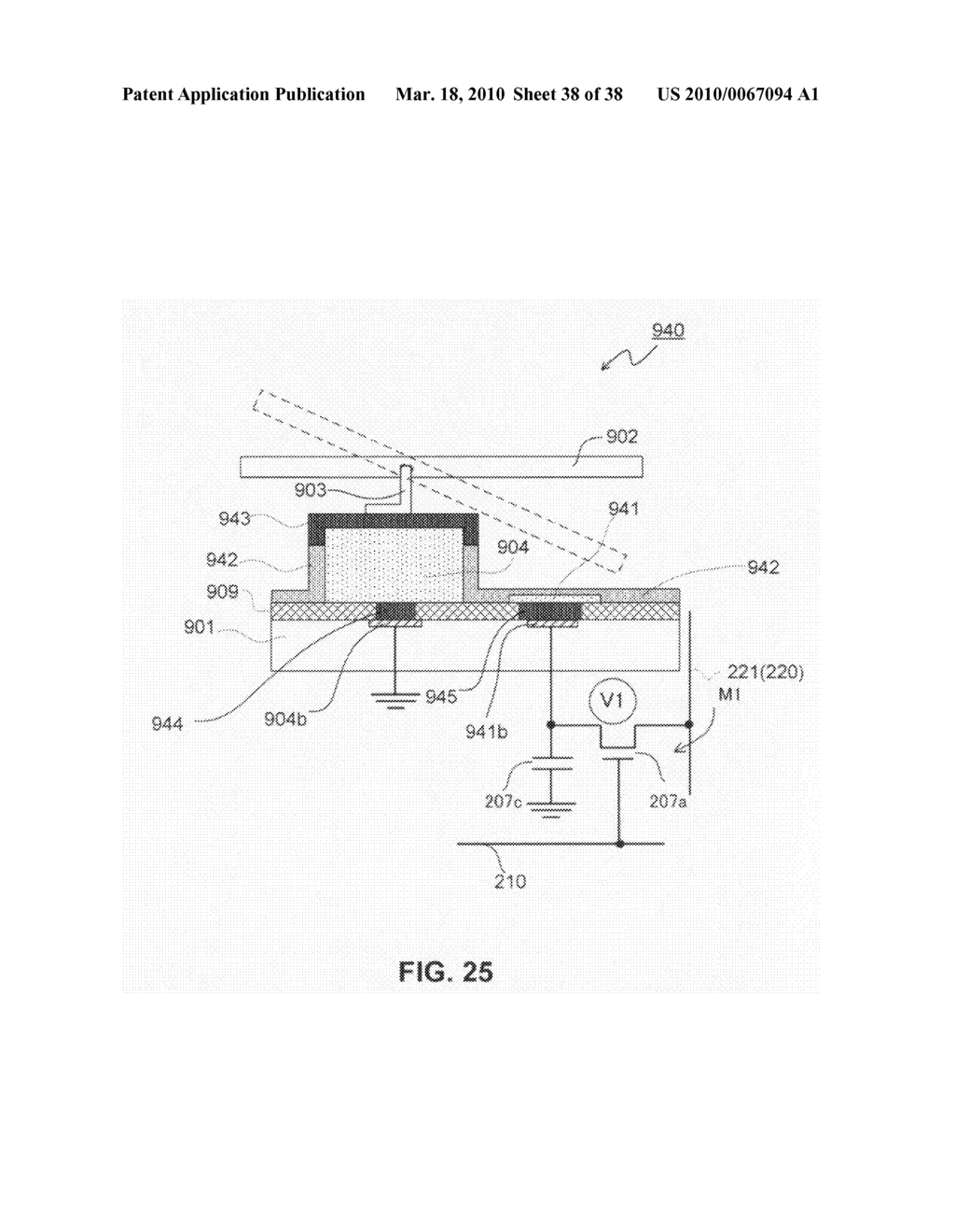 Mirror device comprising layered electrode - diagram, schematic, and image 39