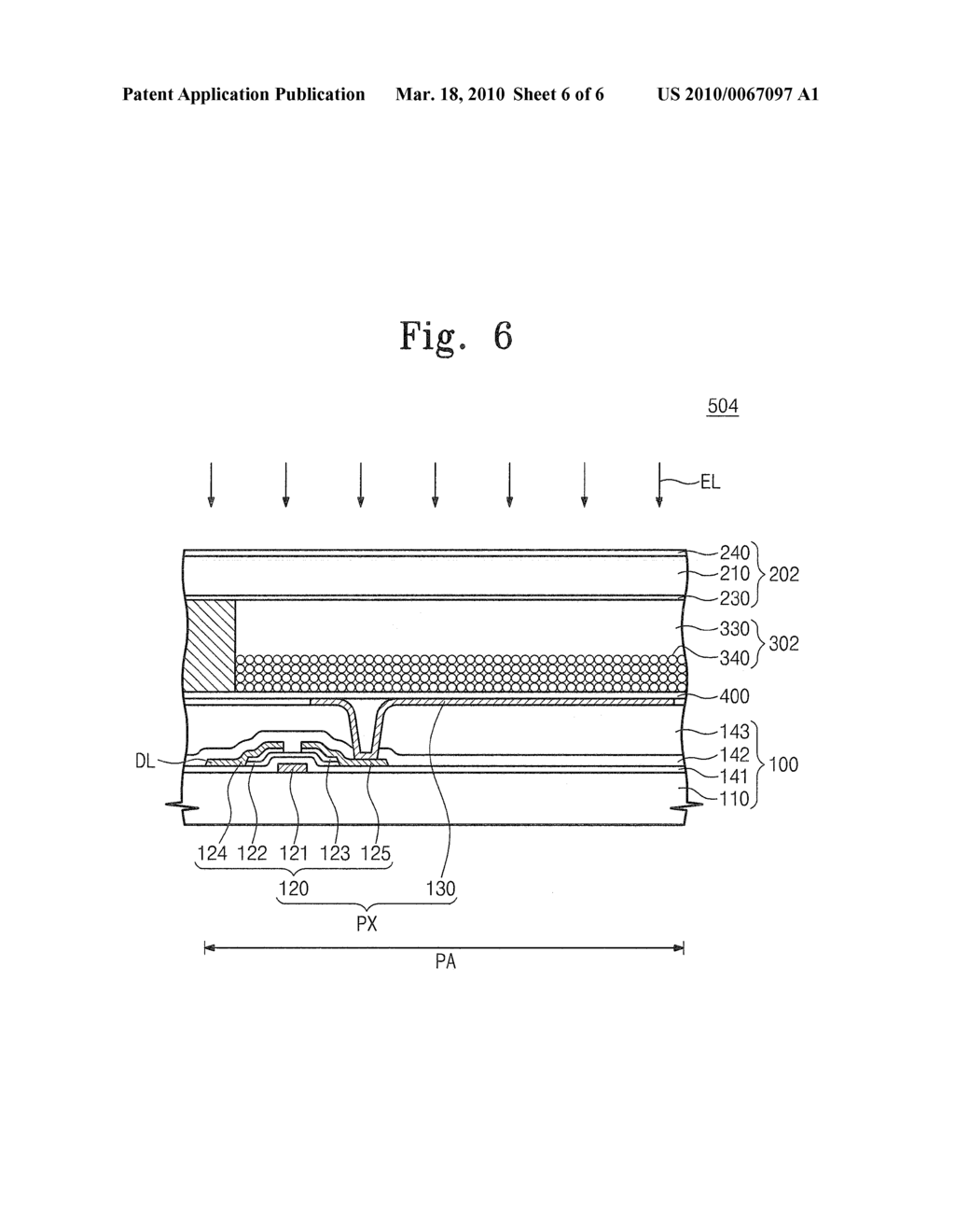 SUBSTRATE AND DISPLAY APPARATUS HAVING THE SAME - diagram, schematic, and image 07