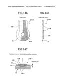 Electrical connecting structure for piezoelectric element, piezoelectric actuator, head suspension, and electrical connecting structure for conductive part diagram and image