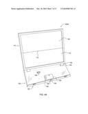 COMPACT SIZE PORTABLE COMPUTER HAVING A FULLY INTEGRATED VIRTUAL KEYBOARD PROJECTOR AND A DISPLAY PROJECTOR diagram and image