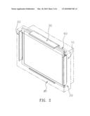 Link rod type adjustable screen fixing apparatus diagram and image