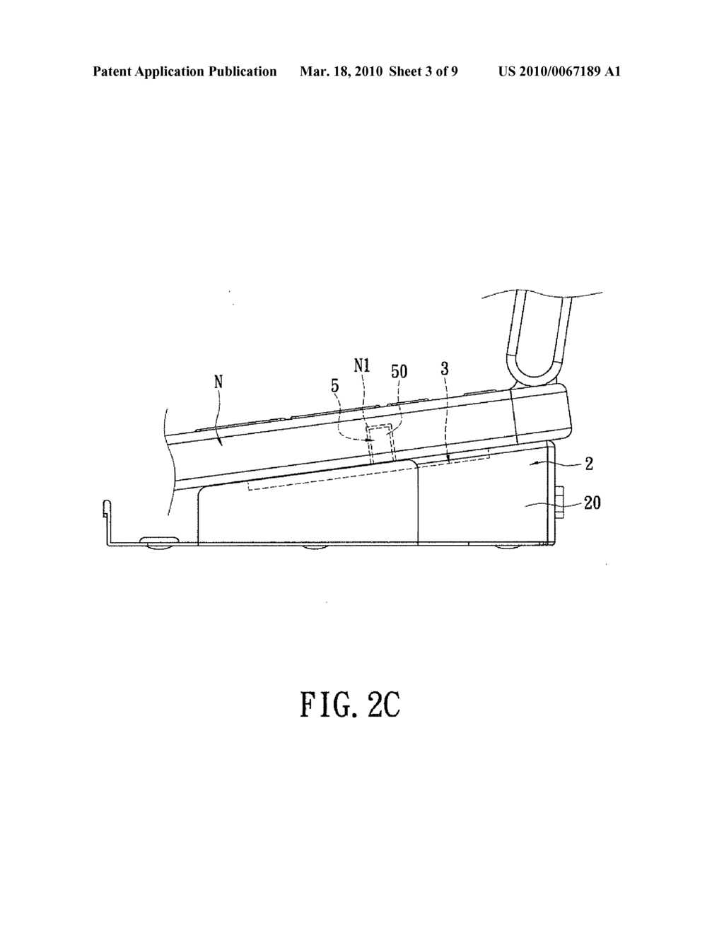 LIGHT DOCKING STATION APPLIED TO A PORTABLE ELECTRONIC DEVICE - diagram, schematic, and image 04