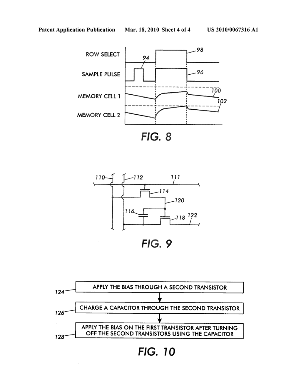 CHARGE MAPPING MEMORY ARRAY FORMED OF MATERIALS WITH MUTABLE ELECTRICAL CHARACTERISTICS - diagram, schematic, and image 05