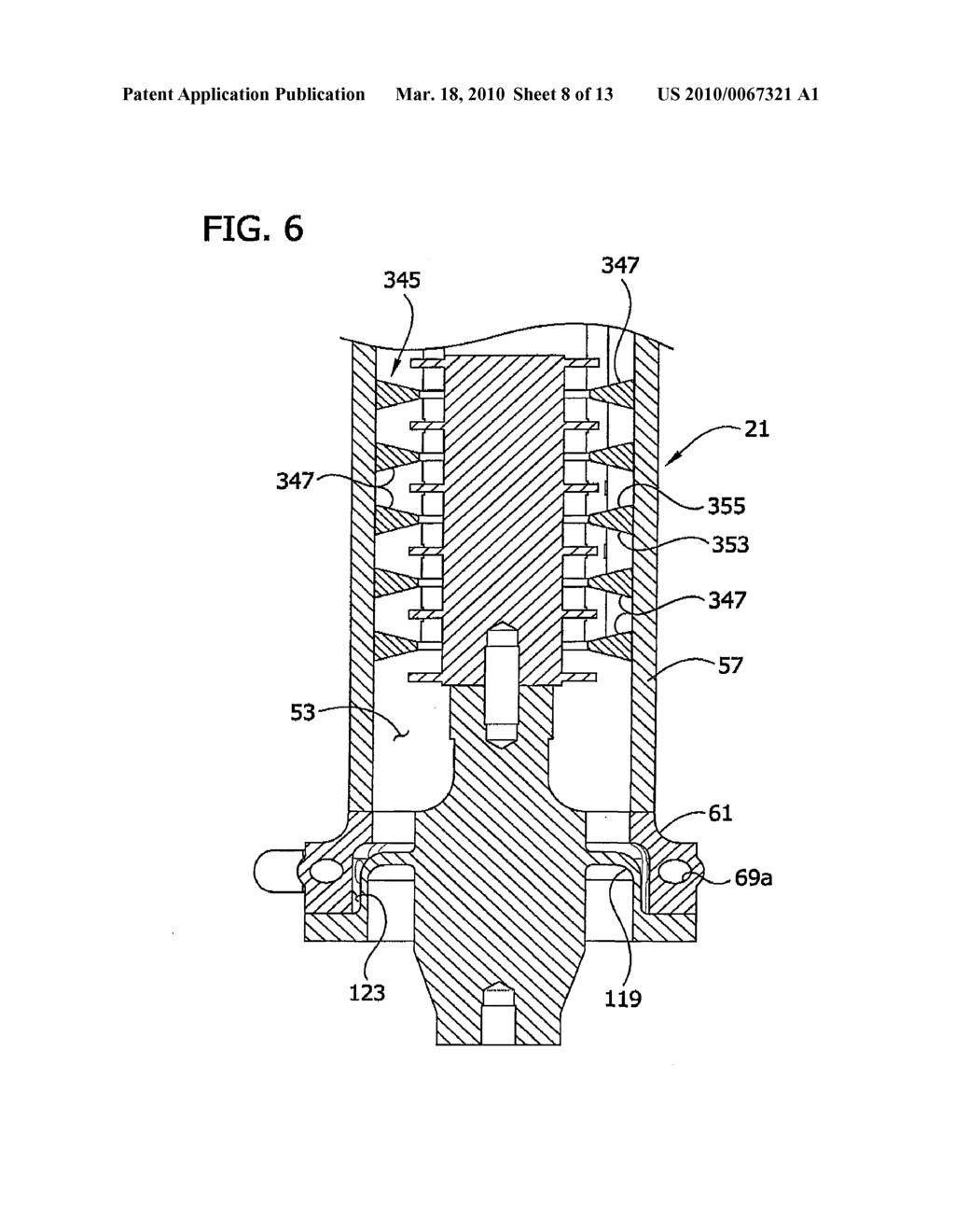 ULTRASONIC TREATMENT SYSTEM AND METHOD OF USING THE SYSTEM - diagram, schematic, and image 09