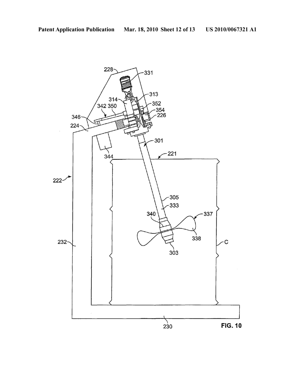 ULTRASONIC TREATMENT SYSTEM AND METHOD OF USING THE SYSTEM - diagram, schematic, and image 13