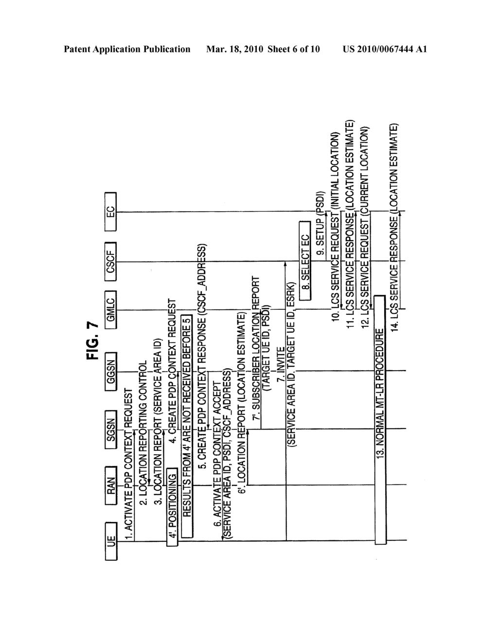 TELEPHONY SERVICES IN MOBILE IP NETWORKS - diagram, schematic, and image 07