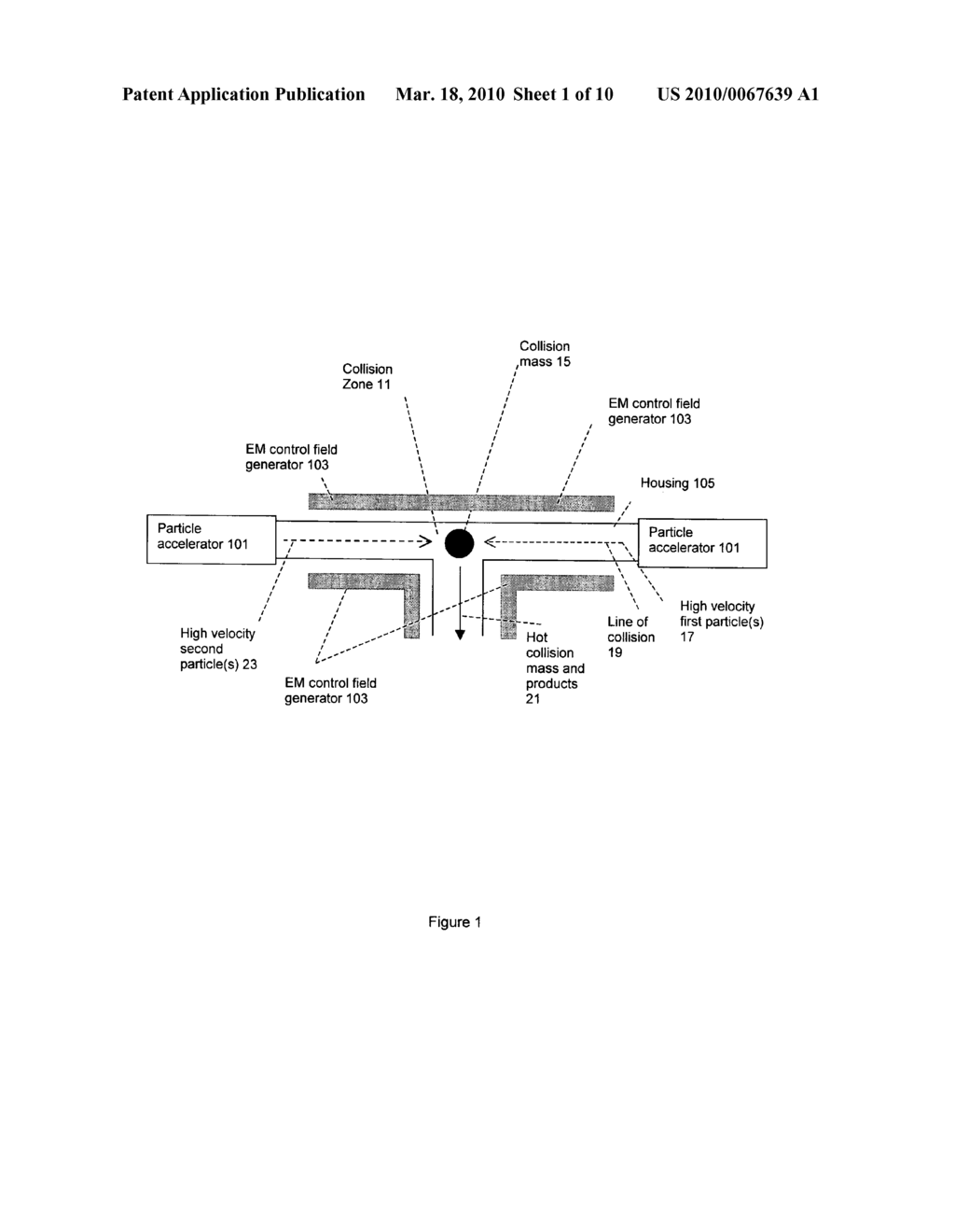 METHOD AND APPARATUS FOR REDUCING THE RADIOACTIVITY OF A PARTICLE - diagram, schematic, and image 02