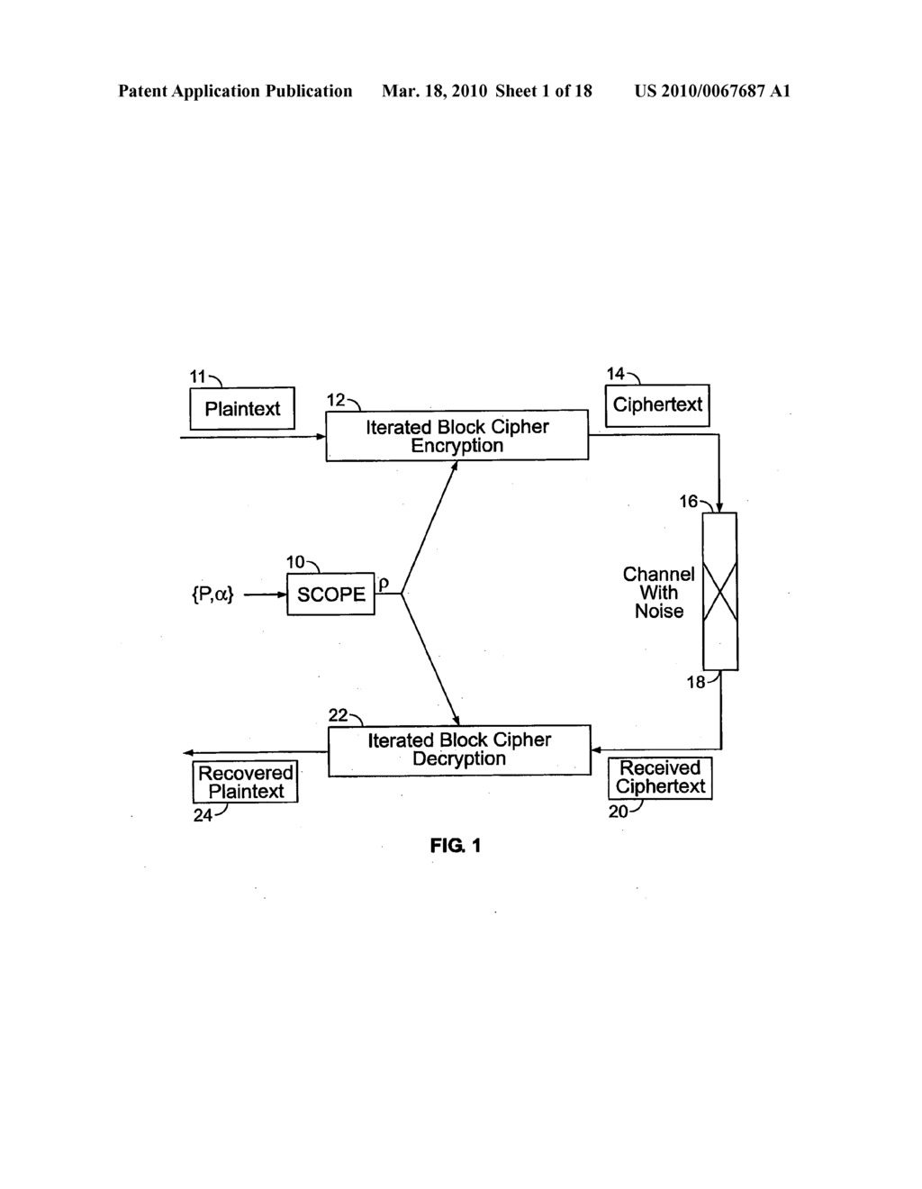 METHOD AND APPARATUS FOR MAINTAINING DATA INTEGRITY FOR BLOCK-ENCRYPTION ALGORITHMS - diagram, schematic, and image 02