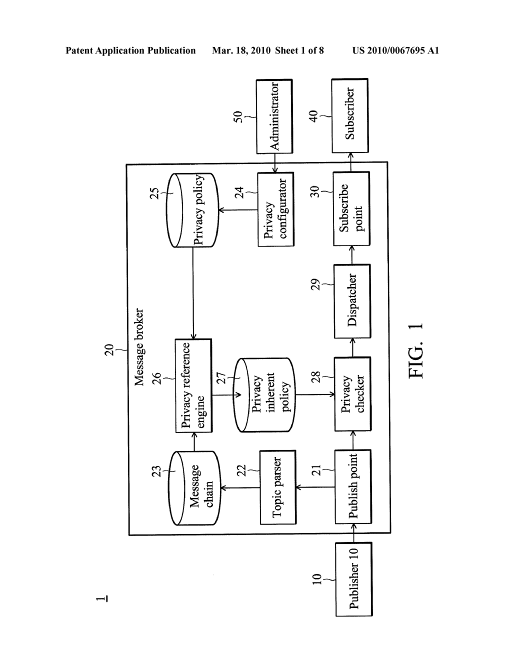 MESSAGE PROCESSING APPARATUS AND PROCESSING METHOD THEREOF - diagram, schematic, and image 02