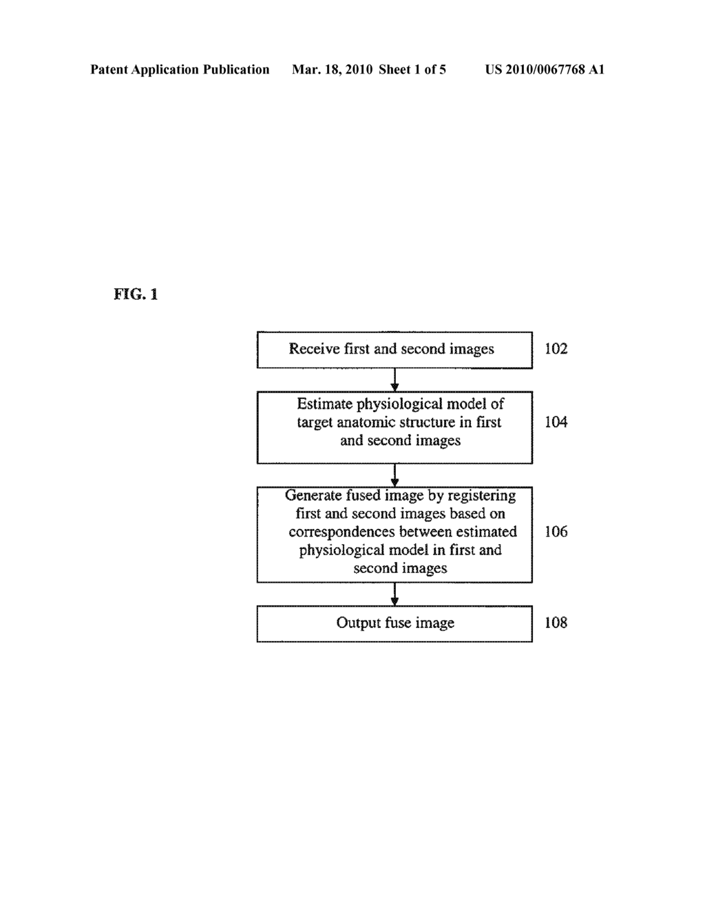 Method and System for Physiological Image Registration and Fusion - diagram, schematic, and image 02