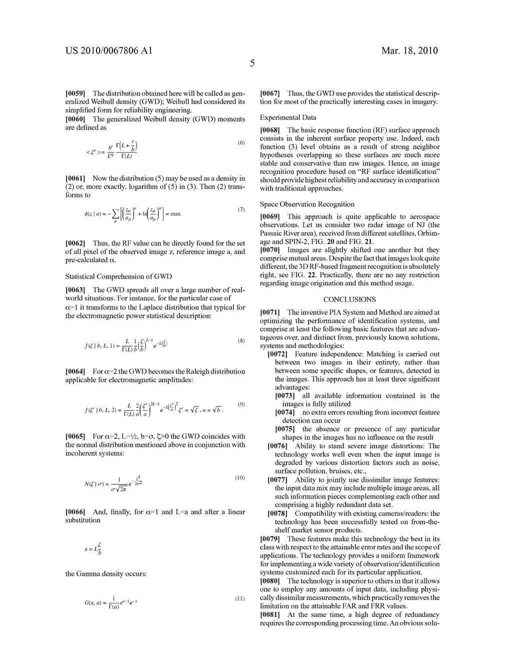 SYSTEM AND METHOD FOR PLEOGRAPHIC RECOGNITION, MATCHING, AND IDENTIFICATION OF IMAGES AND OBJECTS - diagram, schematic, and image 20